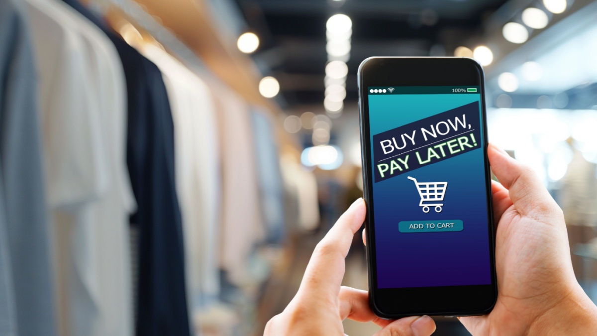 Buy Now Pay Later su smartphone in negozio